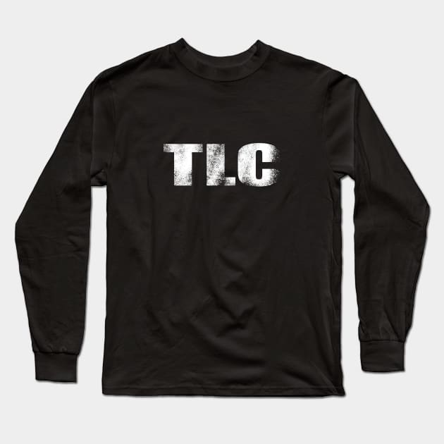 TLC 90s Vintage Style Long Sleeve T-Shirt by The Tee Tree